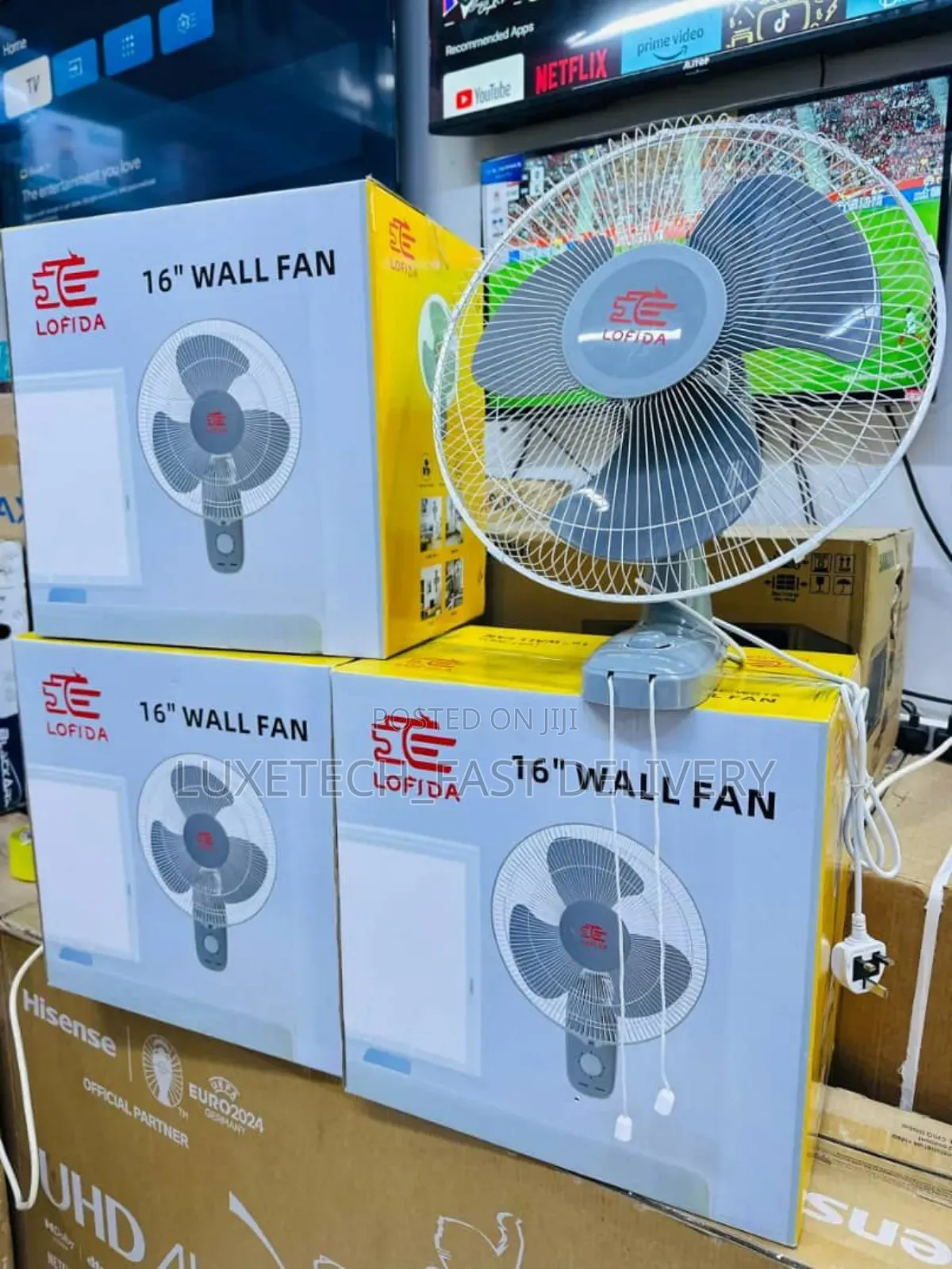 Lofida 16" Wall Fan - Feni Ya Ukutani
