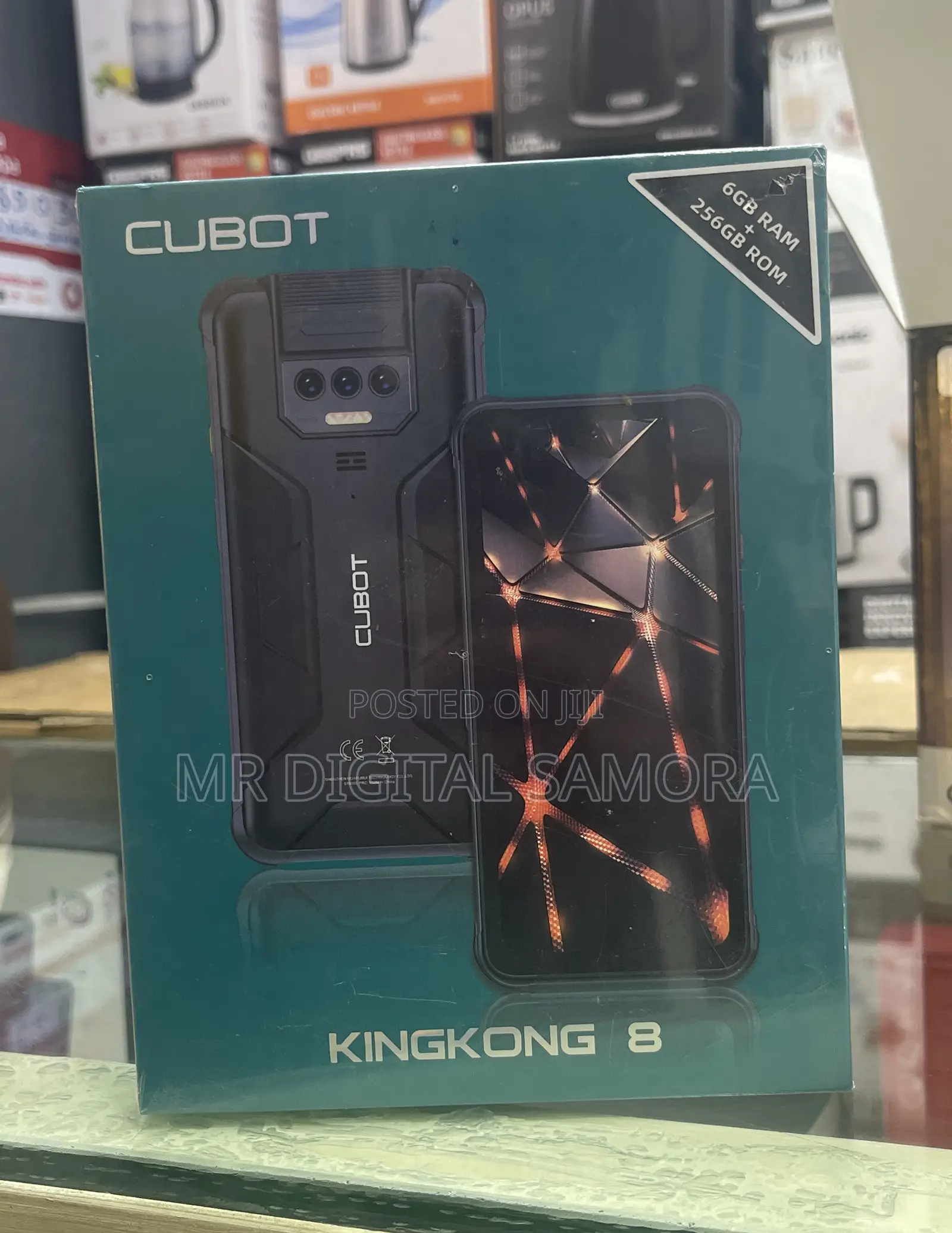 New Cubot King Kong 16 GB Black