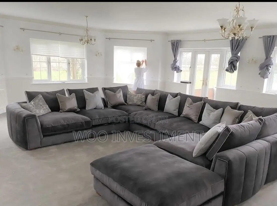Sofaset Na U Shaped Na L-Shape Zinapitakana Place Your Oder