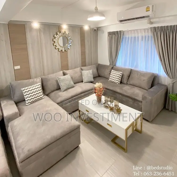 Sofaset Na U Shaped Na L-Shape Zinapitakana Place Your Oder