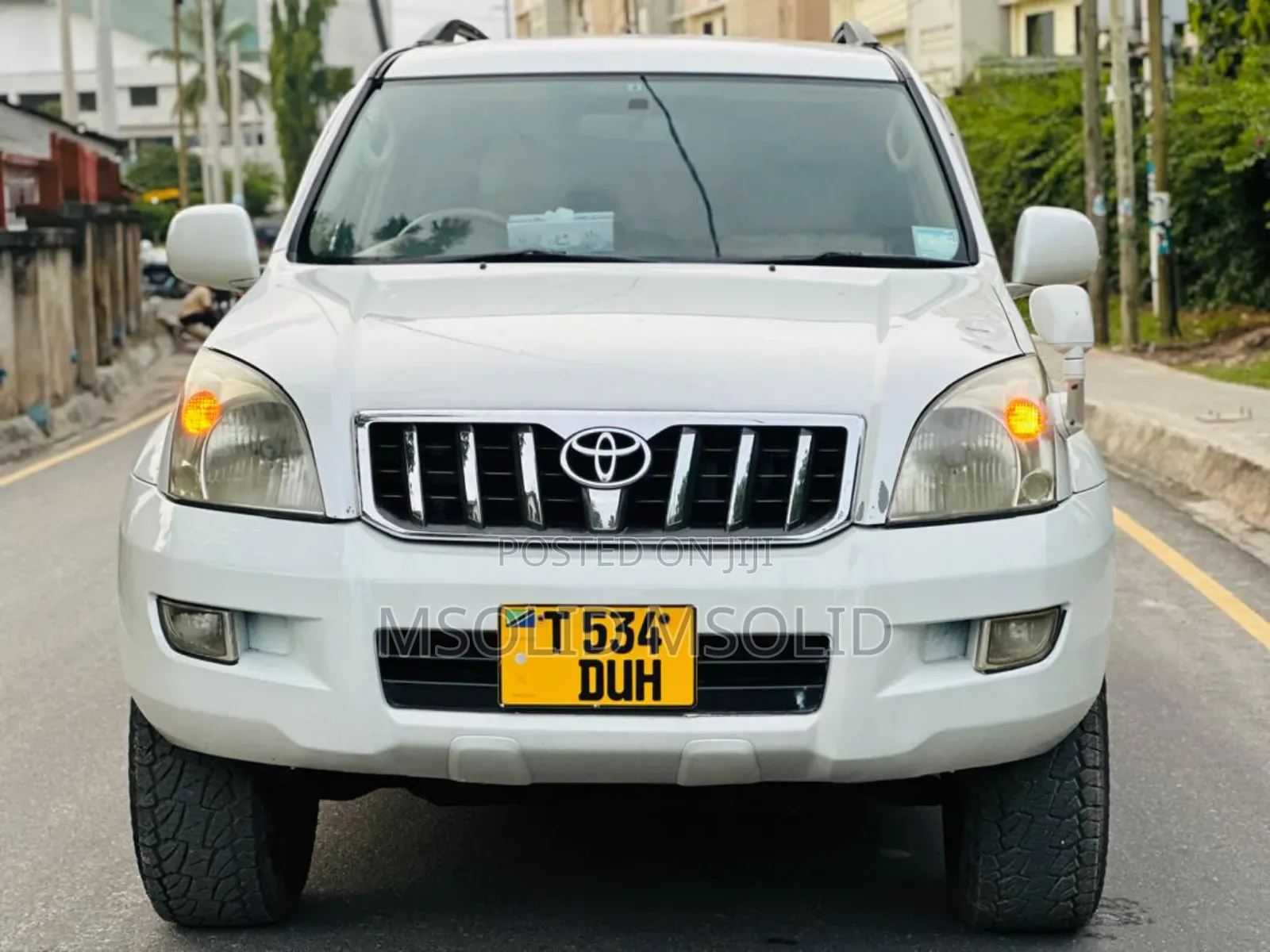 Toyota Land Cruiser Prado 2007 White