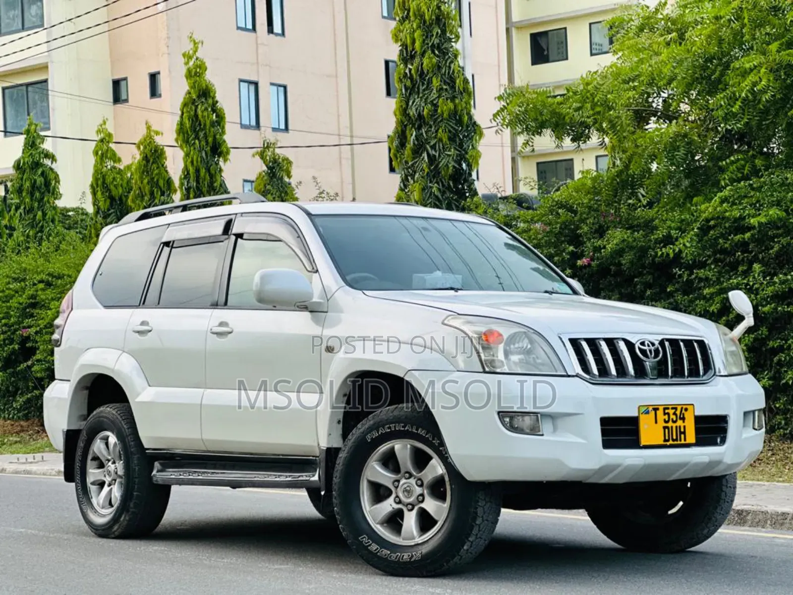 Toyota Land Cruiser Prado 2007 White