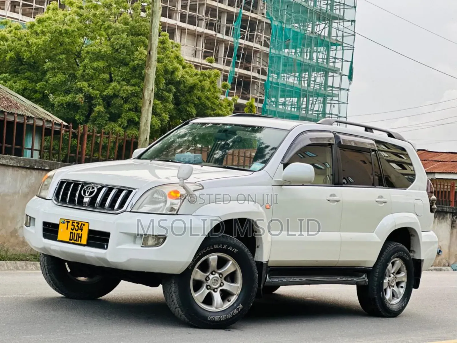 Toyota Land Cruiser Prado 2007 White
