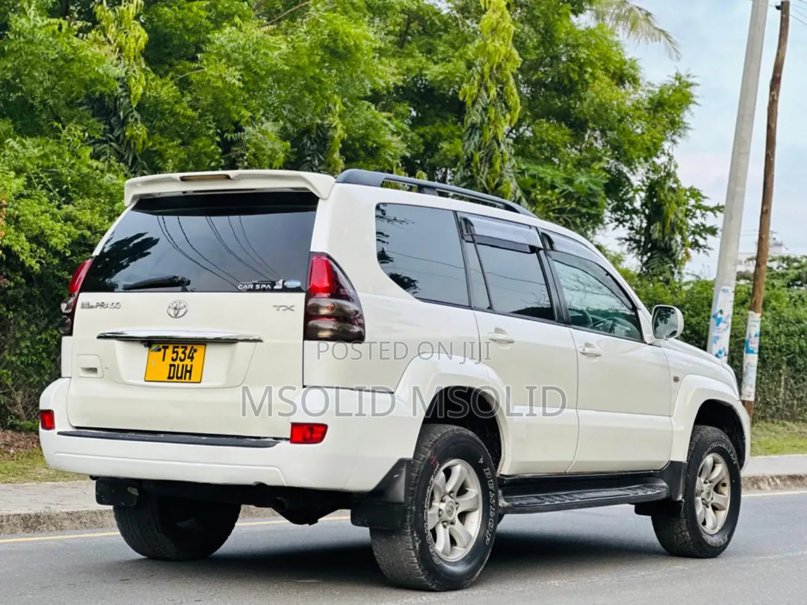 Toyota Land Cruiser Prado 2007 White