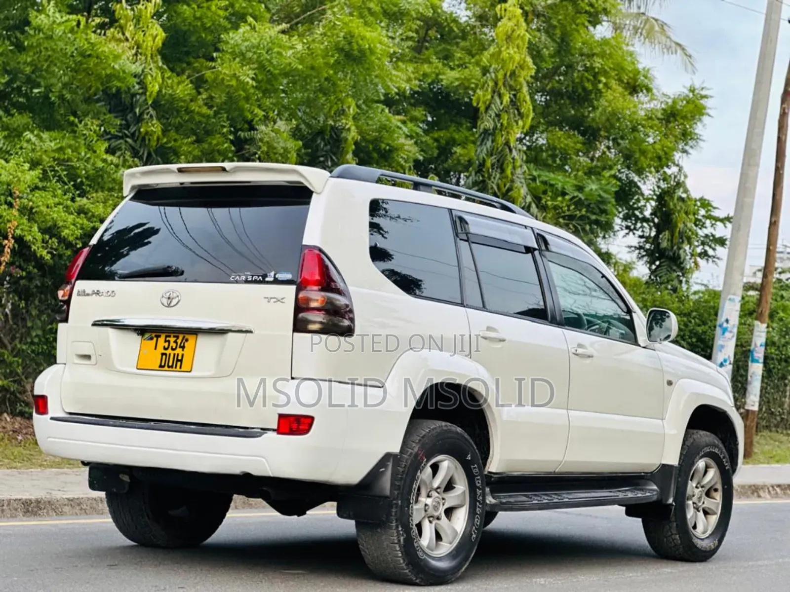 Toyota Land Cruiser Prado 2007 White