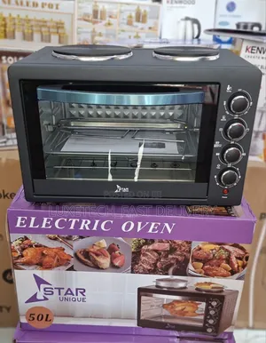Star Unique 50 Litres Electric Oven With Two Hotplates