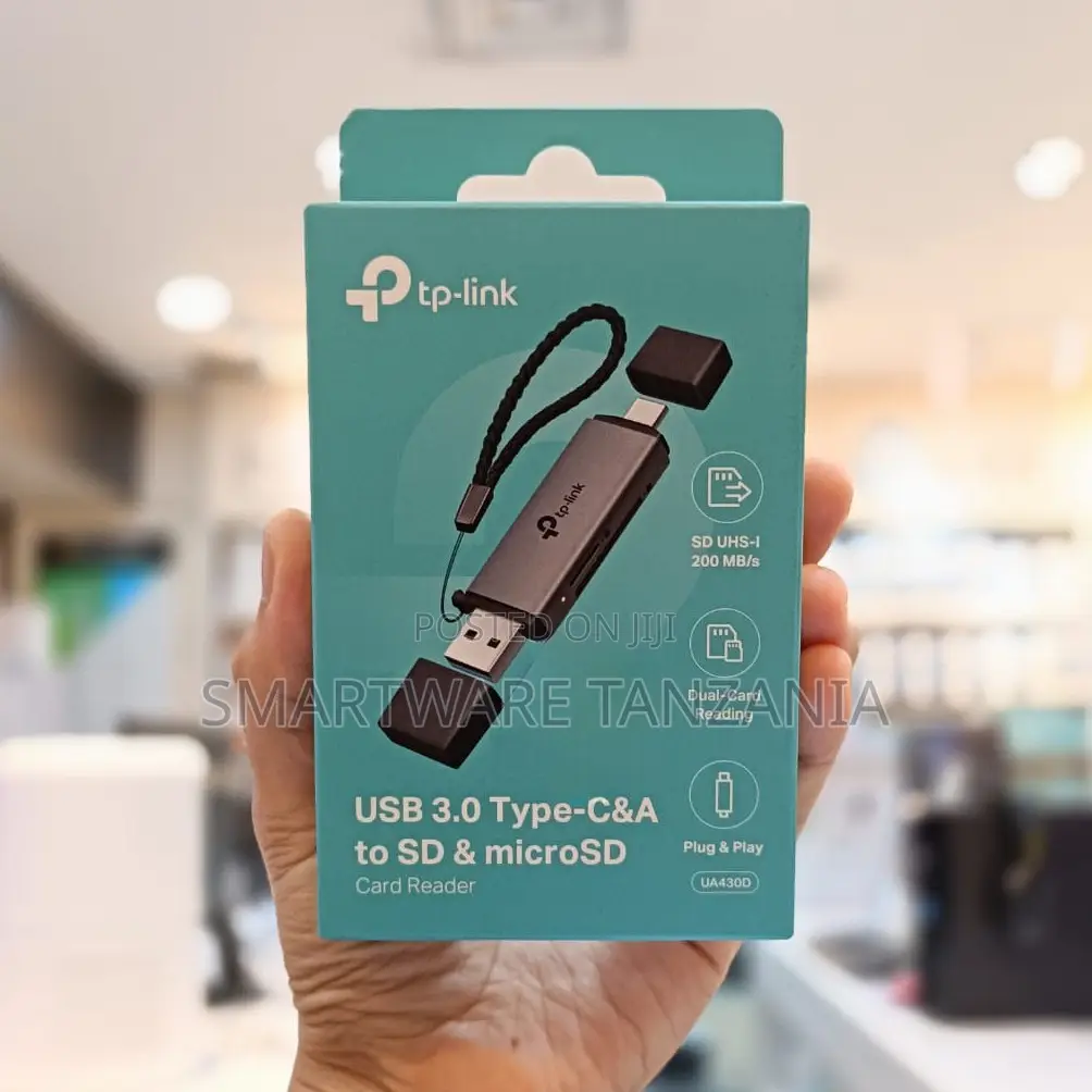 Tp-Link Usb 3.0 Type-C Type-a Sd Microsd Card Reader Ua430d