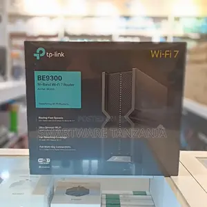 Tp-Link Archer Be550 Wi-Fi 7 Router Tri-Band Be9300 2gbps Fiber