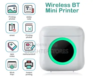 Wireless Bt Min Printer , Bt Instant Printing and Portable