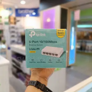 Tp-Link Litewave 5-Port Desktop Switch Ls1005 Fast Ethernet Hub