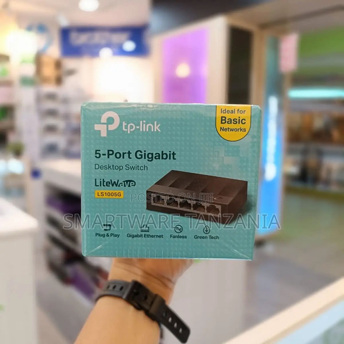Tp-link Litewave Ls1005g 5-port Gigabit Desktop Switch Unmanaged
