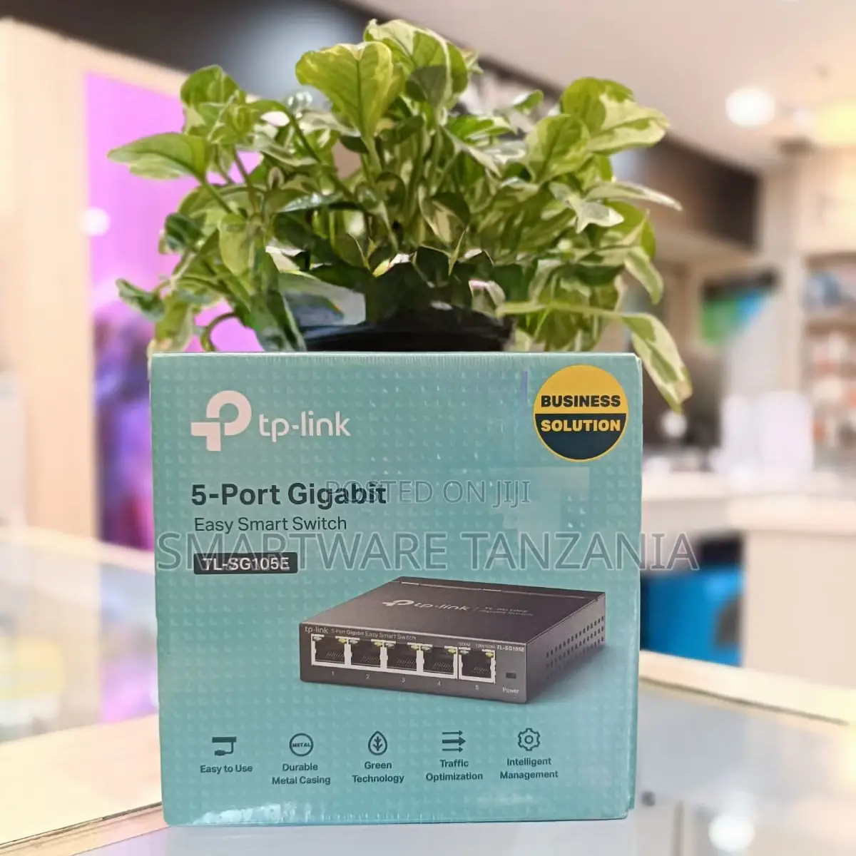 Tp-Link Tl-Sg105e 5-Port Gigabit Easy Smart Managed Switch Business