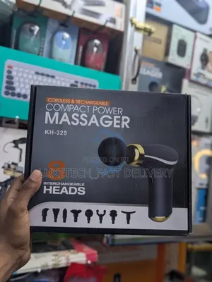 Cordless And Rechargeable 8-in-1 Massage Gun Kh-325