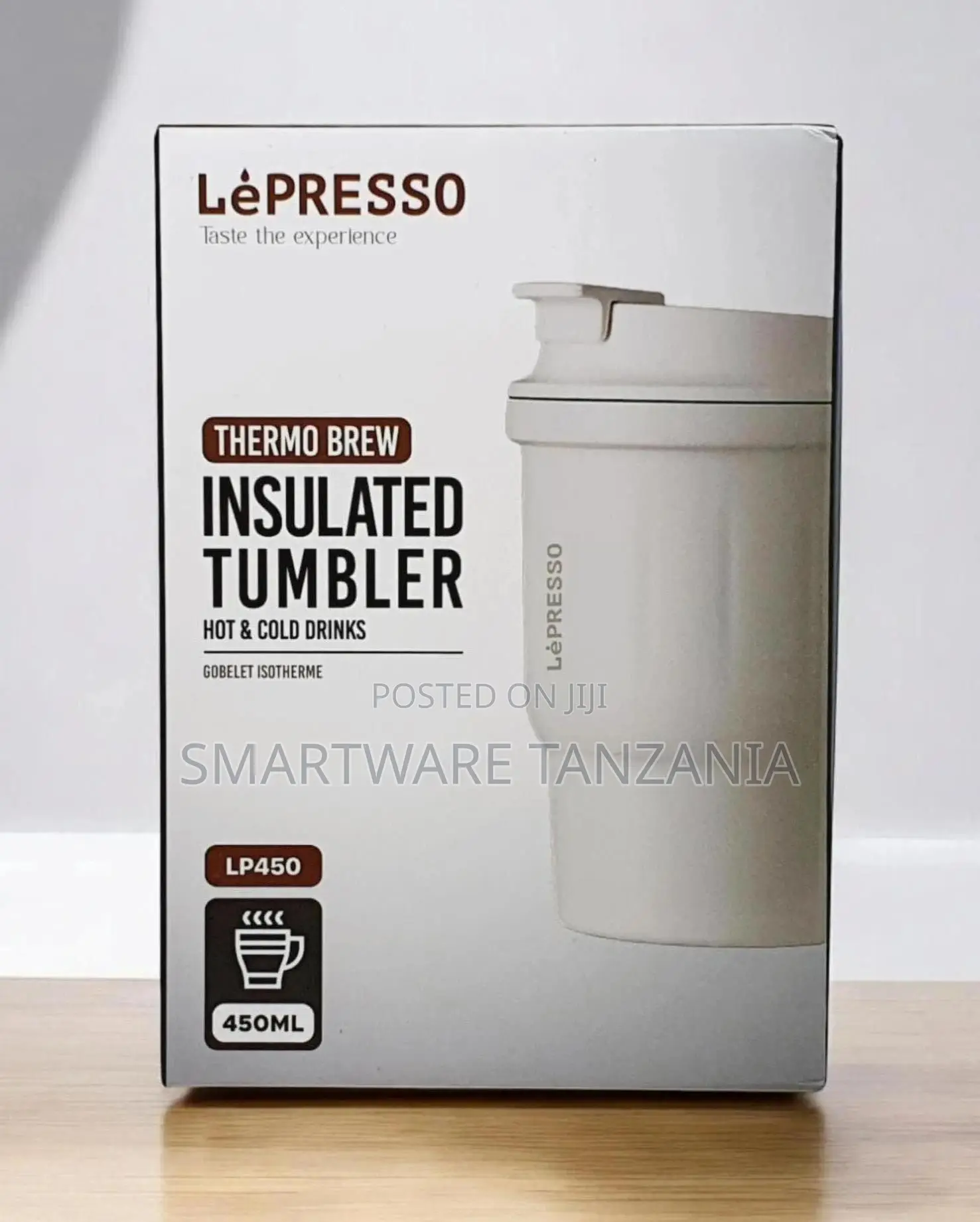 Lepresso Lp450 Thermo Brew Insulated Tumbler 450ml Hot Cold