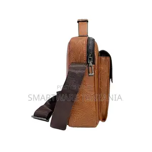 Jeep Executive Brown Leather Laptop Briefcase For Men And Women