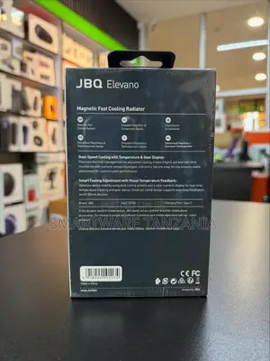 Jbq Indfrost Magnetic Phone Cooler Rgb Gaming Radiator Fan Snap-in