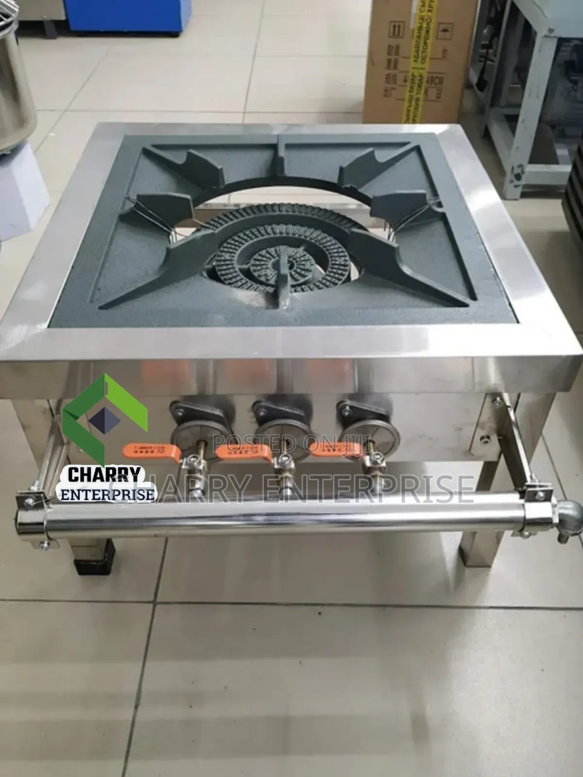 Heavy Duty High Pressure Commercial Industrial Single Burner Gas Stove
