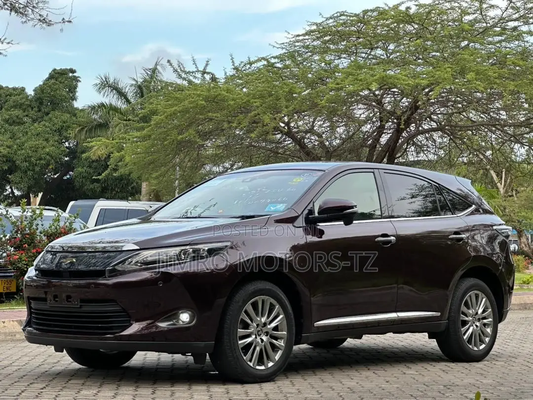 Toyota Harrier 2015 Maroon