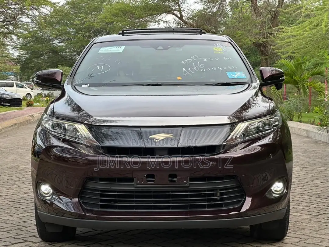Toyota Harrier 2015 Maroon