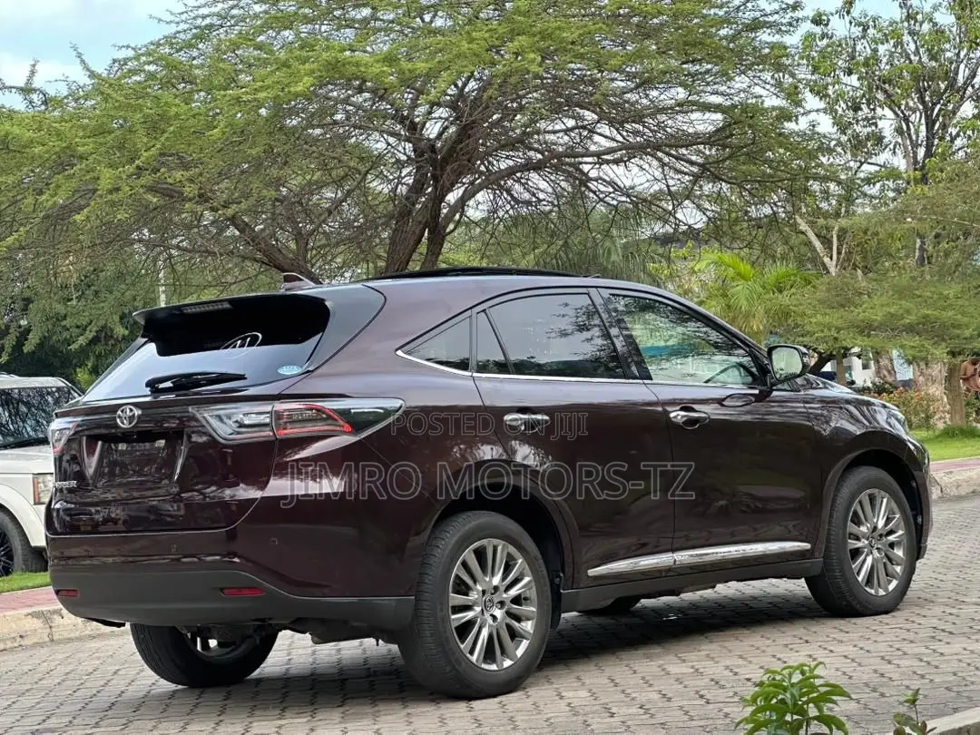 Toyota Harrier 2015 Maroon