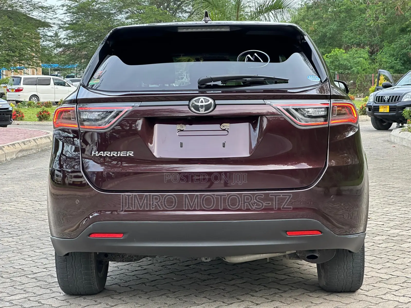 Toyota Harrier 2015 Maroon