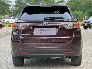 Toyota Harrier 2015 Maroon