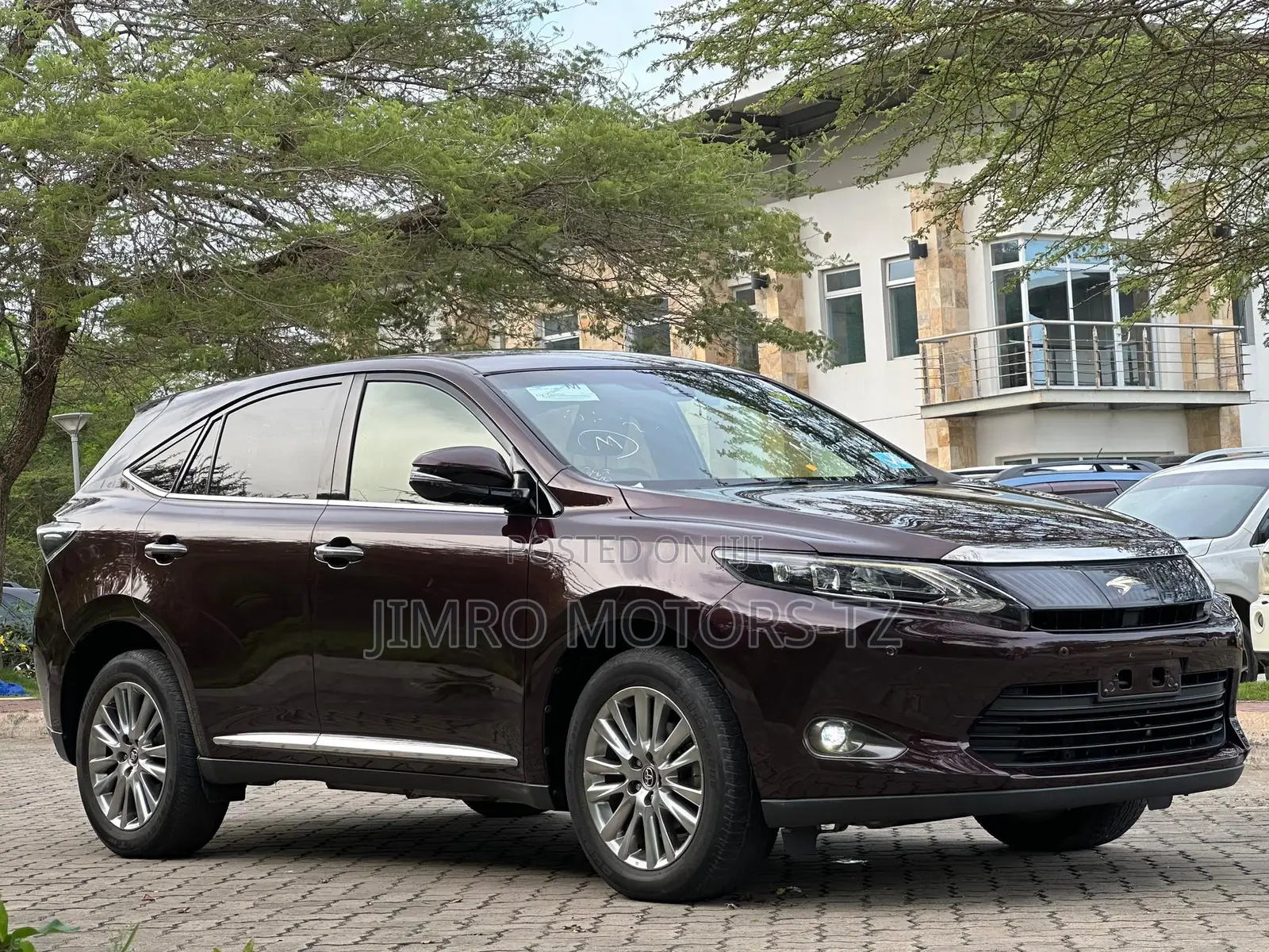 Toyota Harrier 2015 Maroon