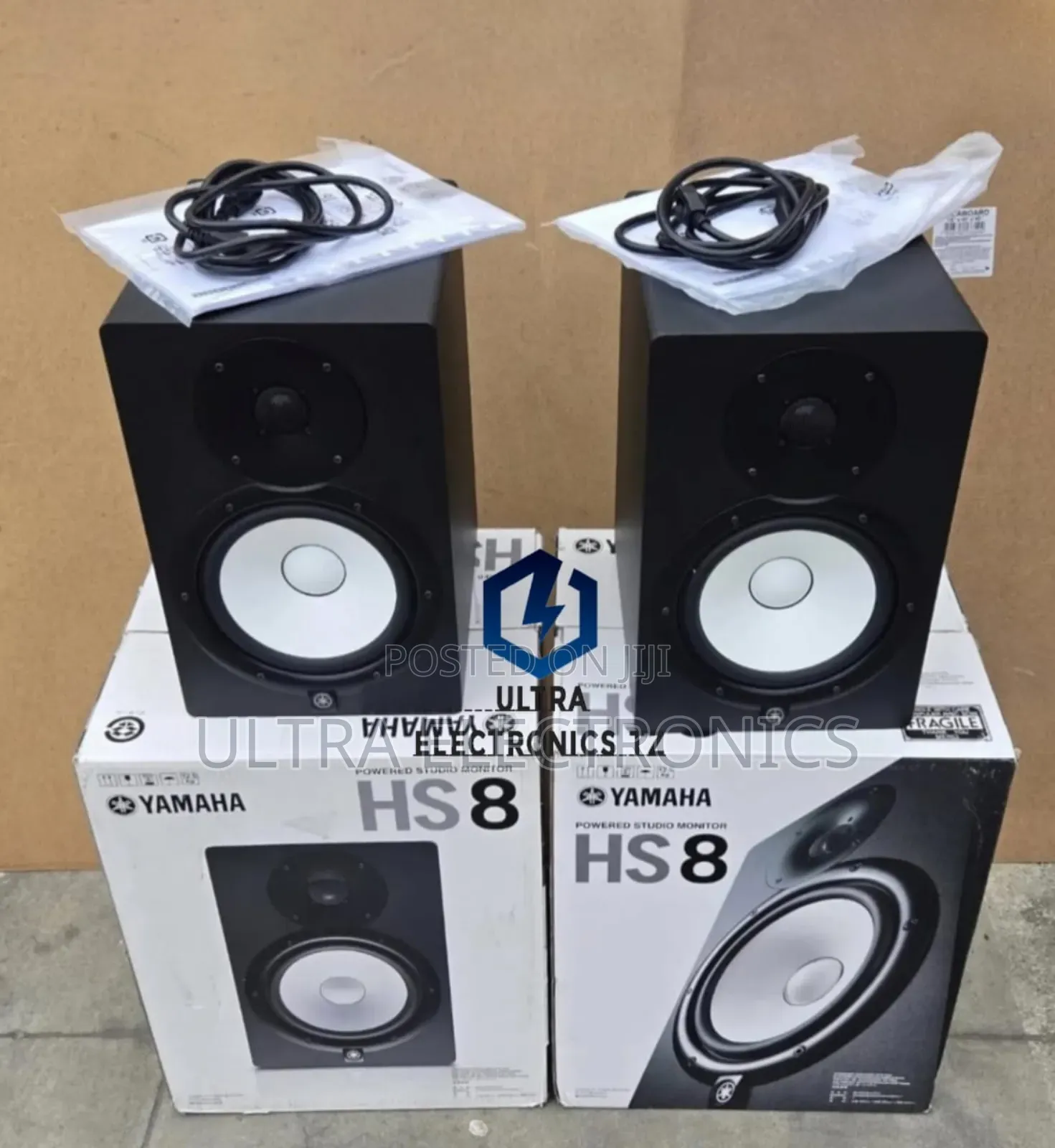Yamaha Hs8 Powered Studio Monitor 8 Inch