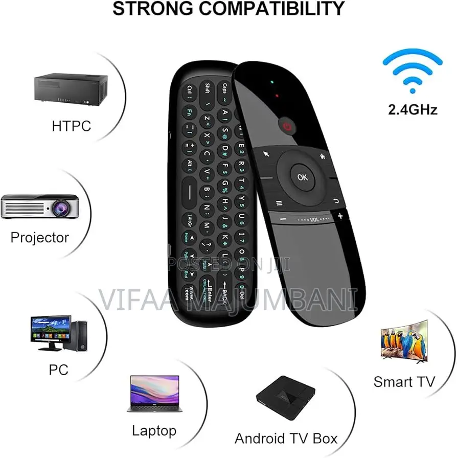 Wireless Keyboard and Remote