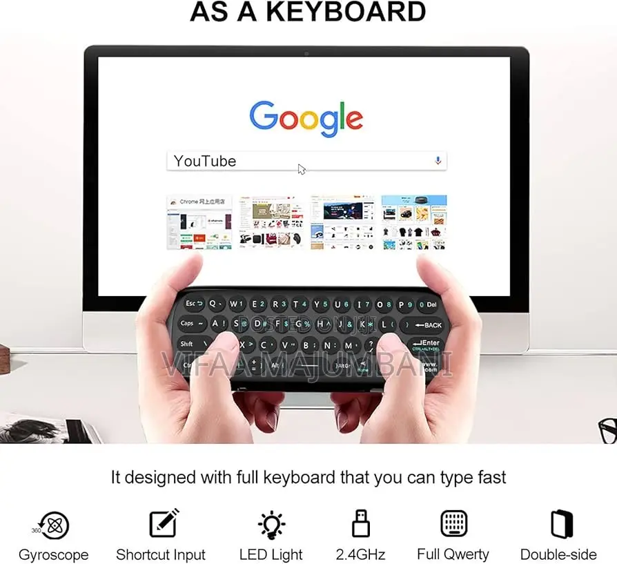 Wireless Keyboard and Remote