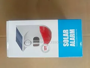 Solar Alarm Light (With Motion Detector and Flash Light)
