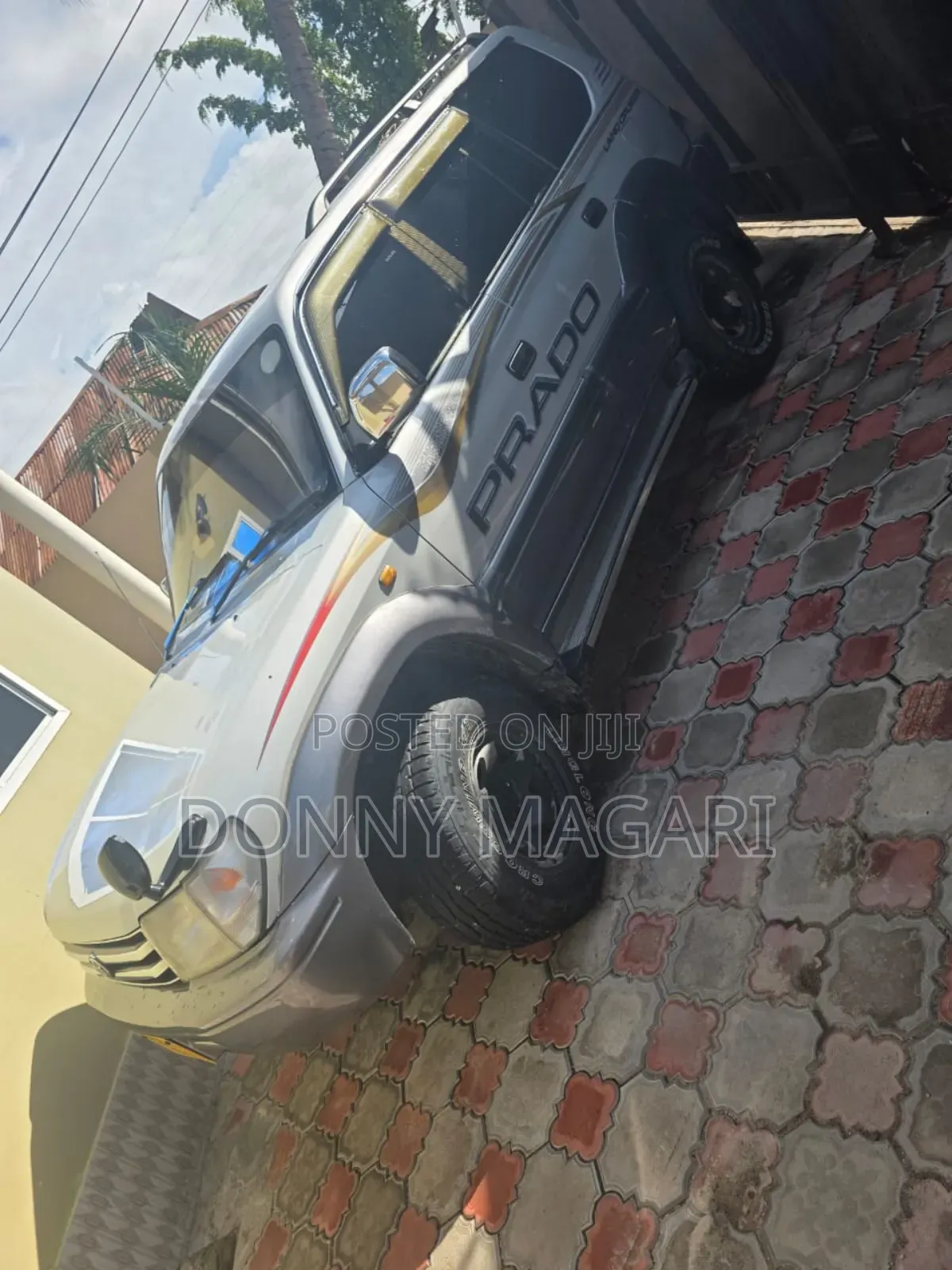 Toyota Land Cruiser Prado 2002 Gray