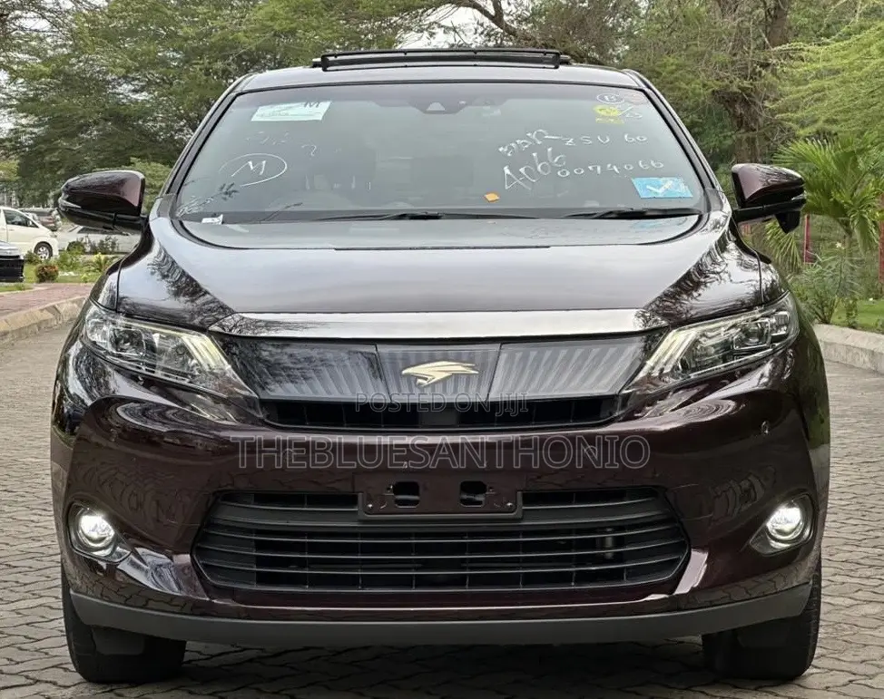 Toyota Harrier 2015 Maroon