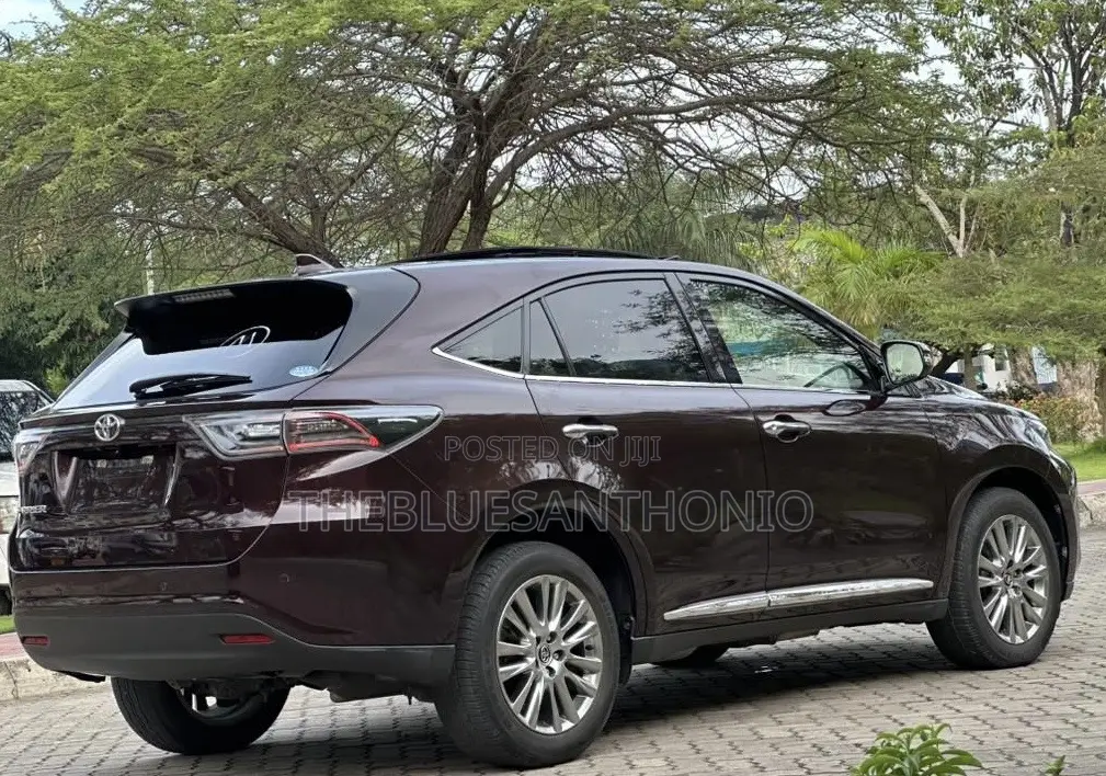 Toyota Harrier 2015 Maroon