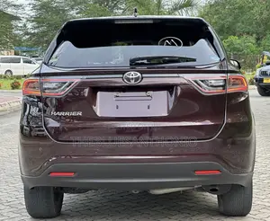 Toyota Harrier 2015 Maroon