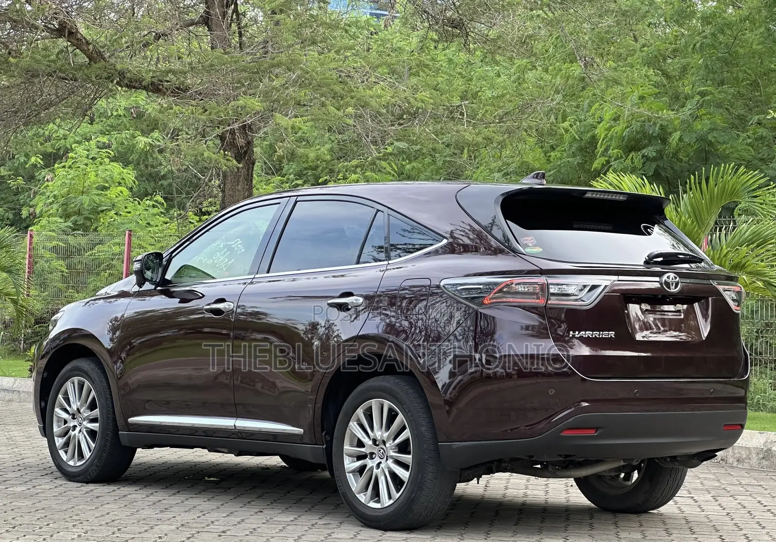 Toyota Harrier 2015 Maroon