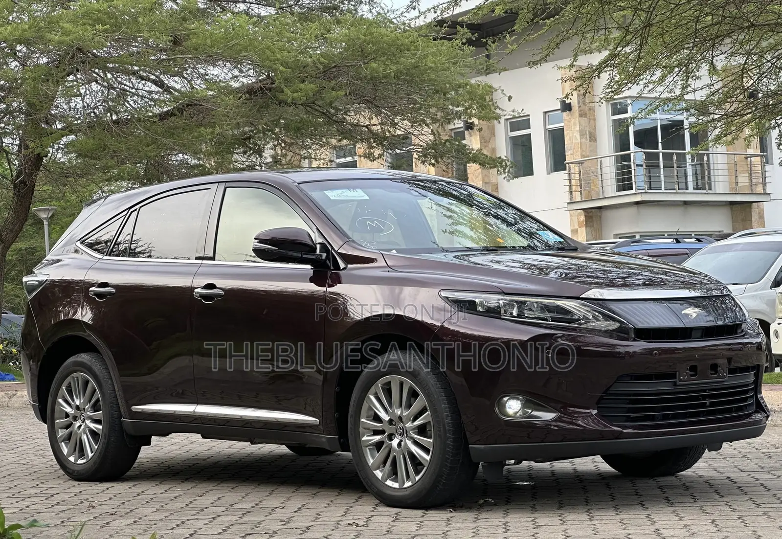 Toyota Harrier 2015 Maroon