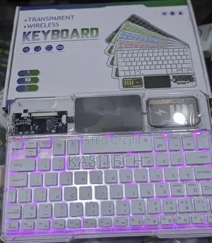 Transparent Wireless Keybord