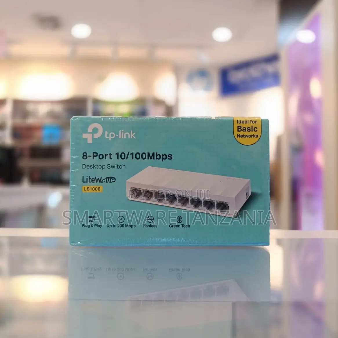 Tp-Link Litewave 8-Port Fast Ethernet Desktop Switch Ls1008