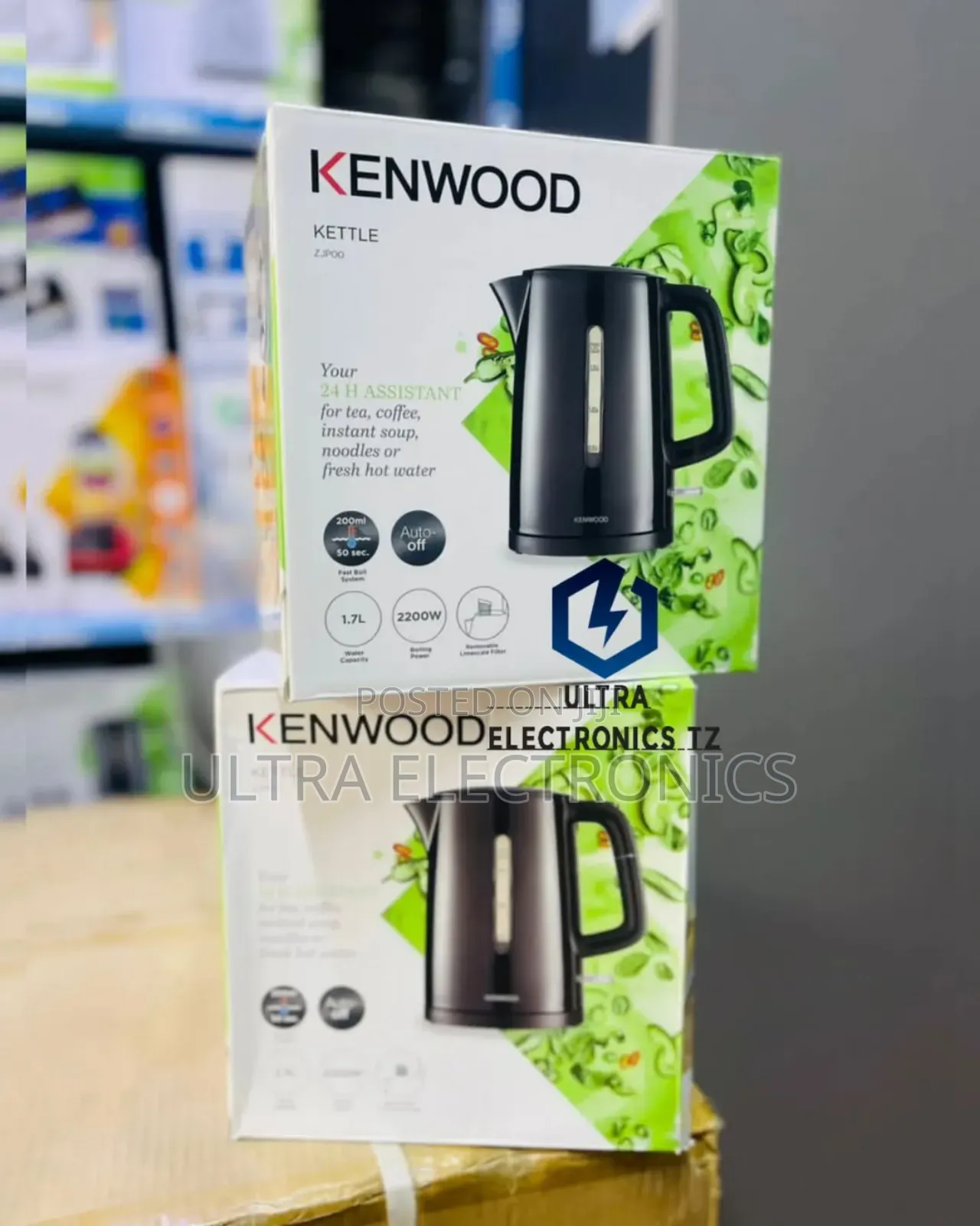 Original Kenwood Kettle 1.7l 2200w Auto Off