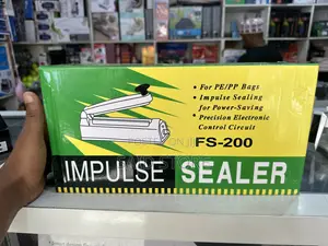 Plastic Film Sealer 8" Hand Impulse Sealer 200mm Seal Width