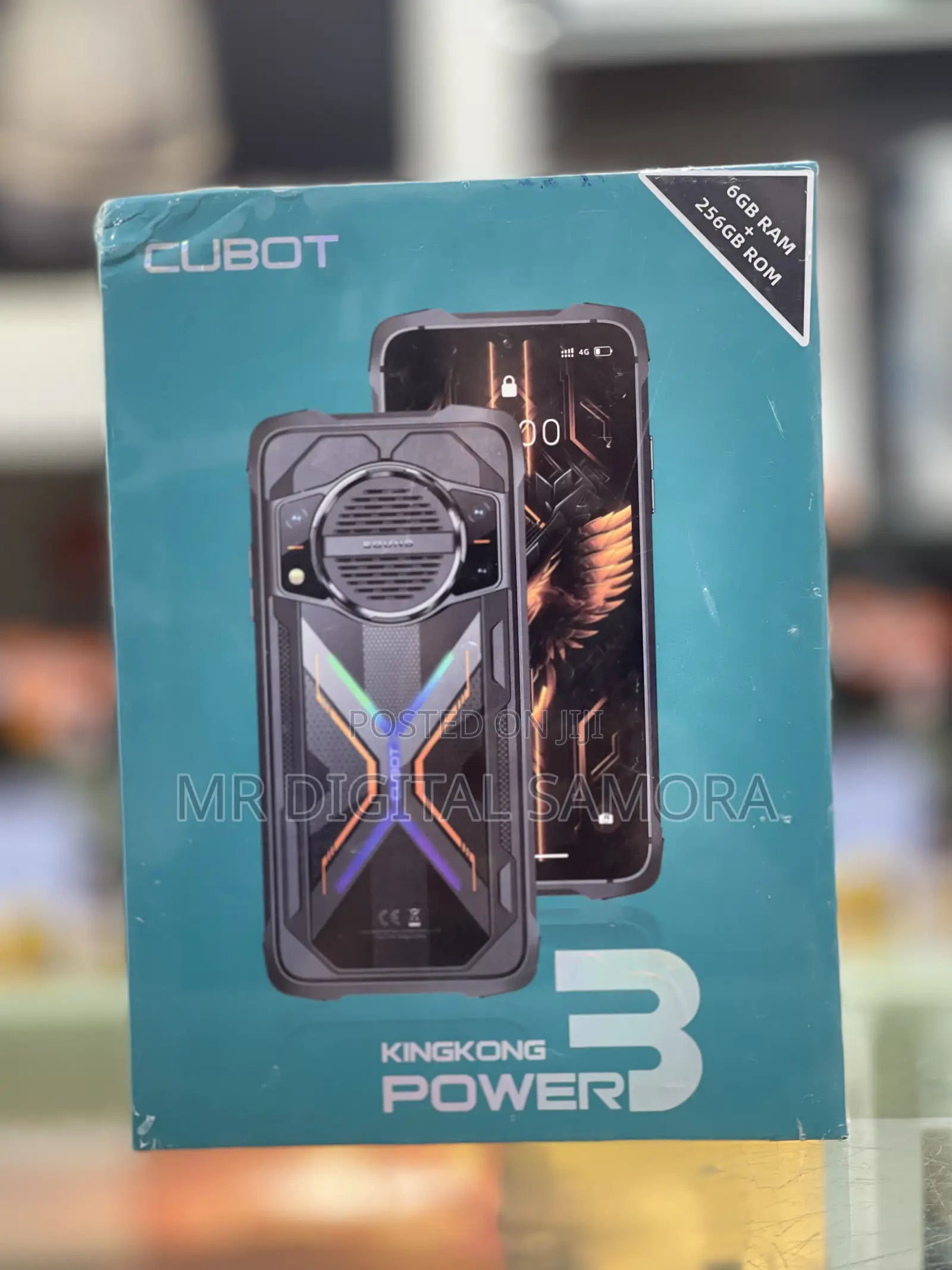 New Cubot King Kong 3 64 GB Black