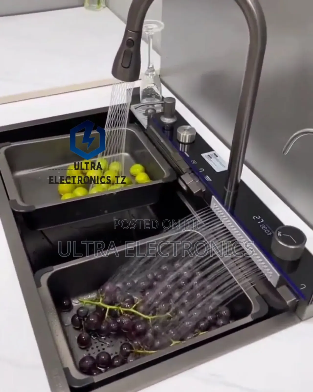 Homebase Kitchen Sink With High Quality Materials (75/45)Cm
