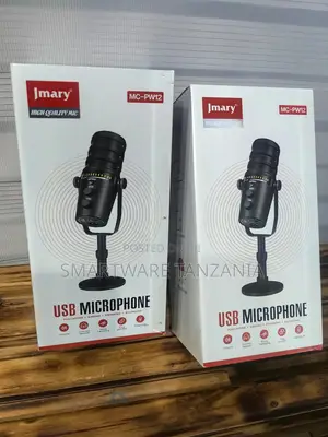 Jmary Mc-Pw12 Usb Microphone Podcast Gaming Streaming Recording Mic