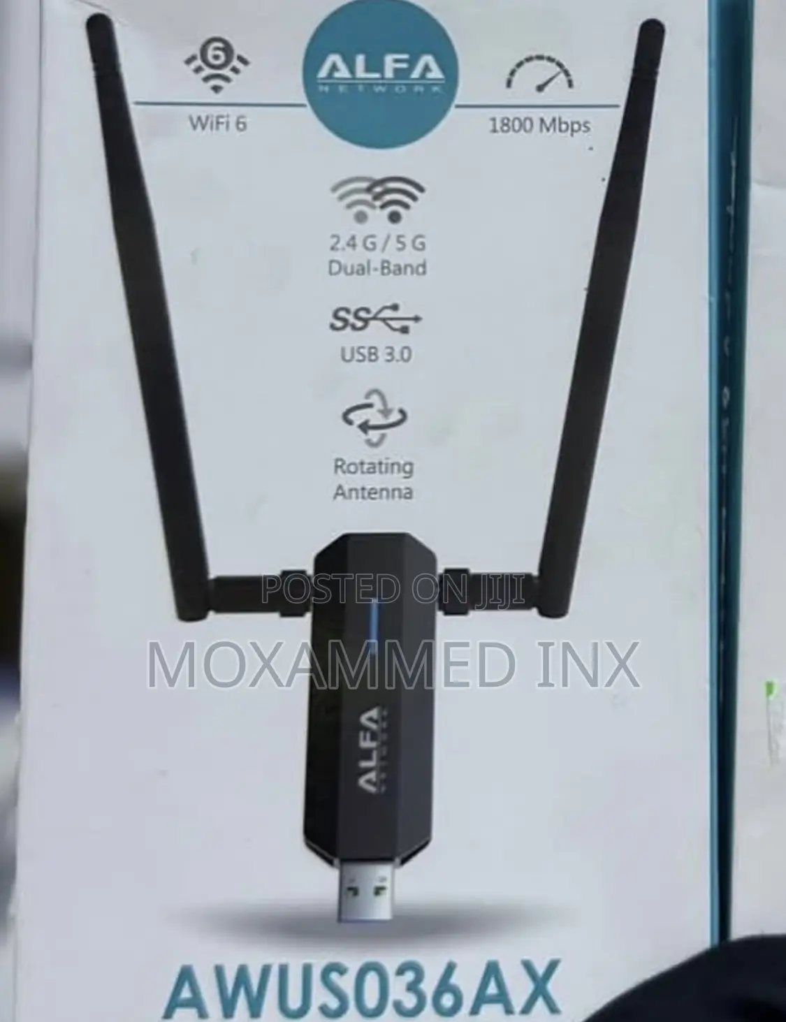 Asus Awus036ax Wifi 6 Wireless Usb Adapter