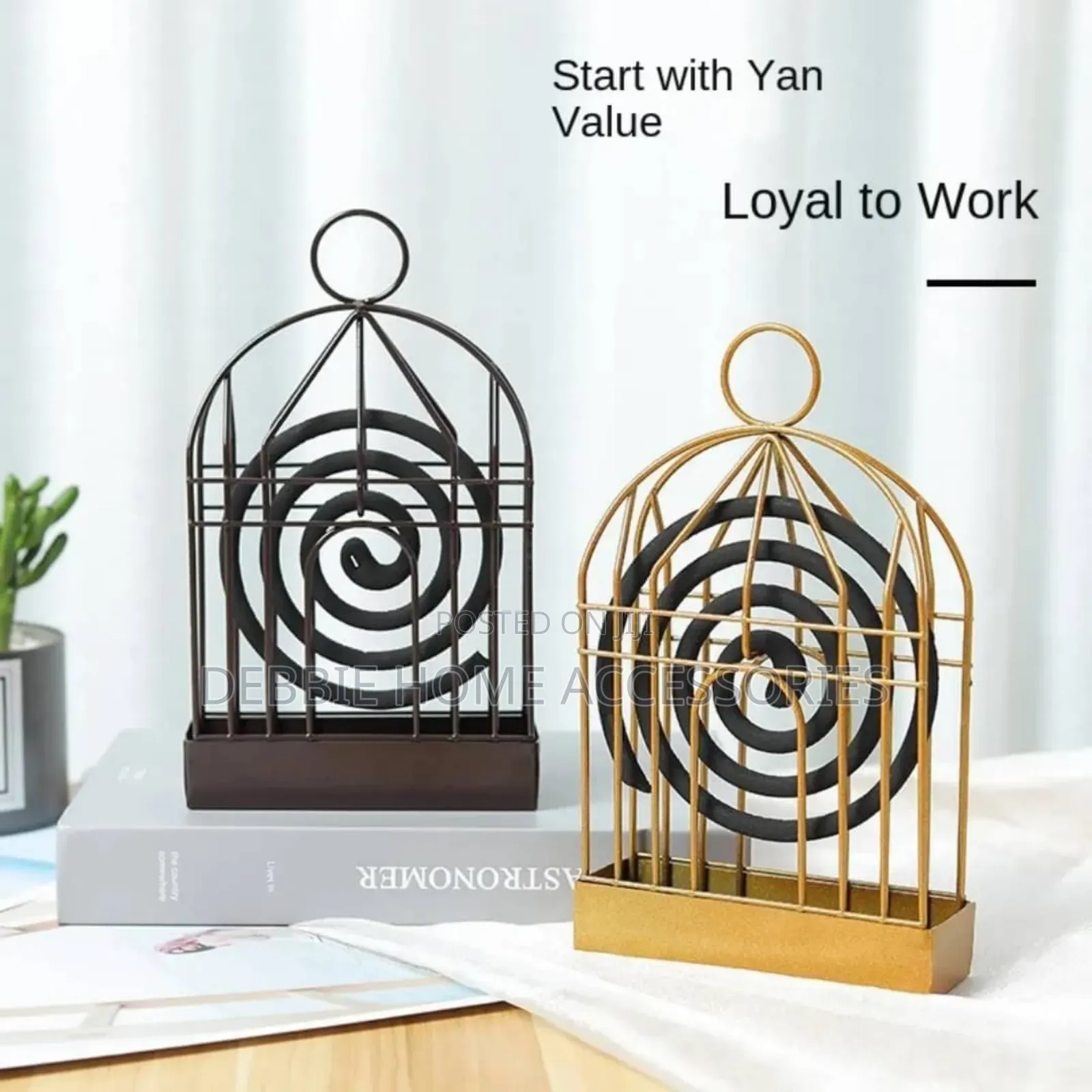 Portable Metal Mosquito Coil Holder