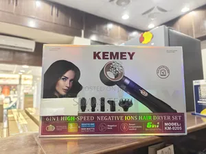 Kemey Km 9205 , 6 In 1 Hair Dryer
