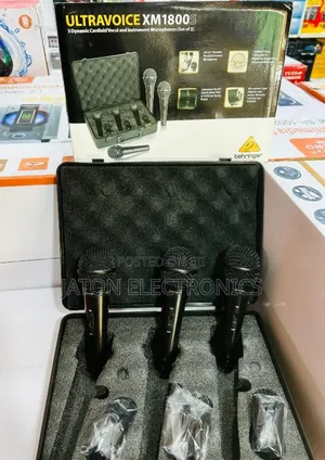 Ultravoice Behringer Microphone 3pcs