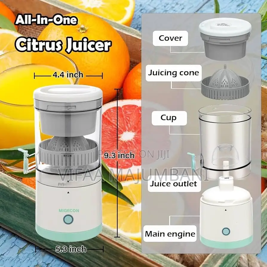 Wireless Electric Citrus Juicer