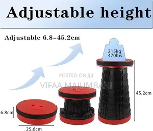 Telescopic Folding Stools for Adults